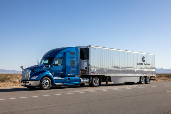 truck with 53ft trailer